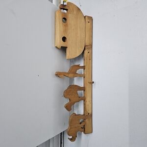 Source Unknown Brown Minimalist Wall Hooks